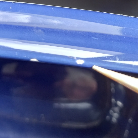 Vintage Ricard Water Pitcher, Blue Ceramic Barware - Picture 8 of 10